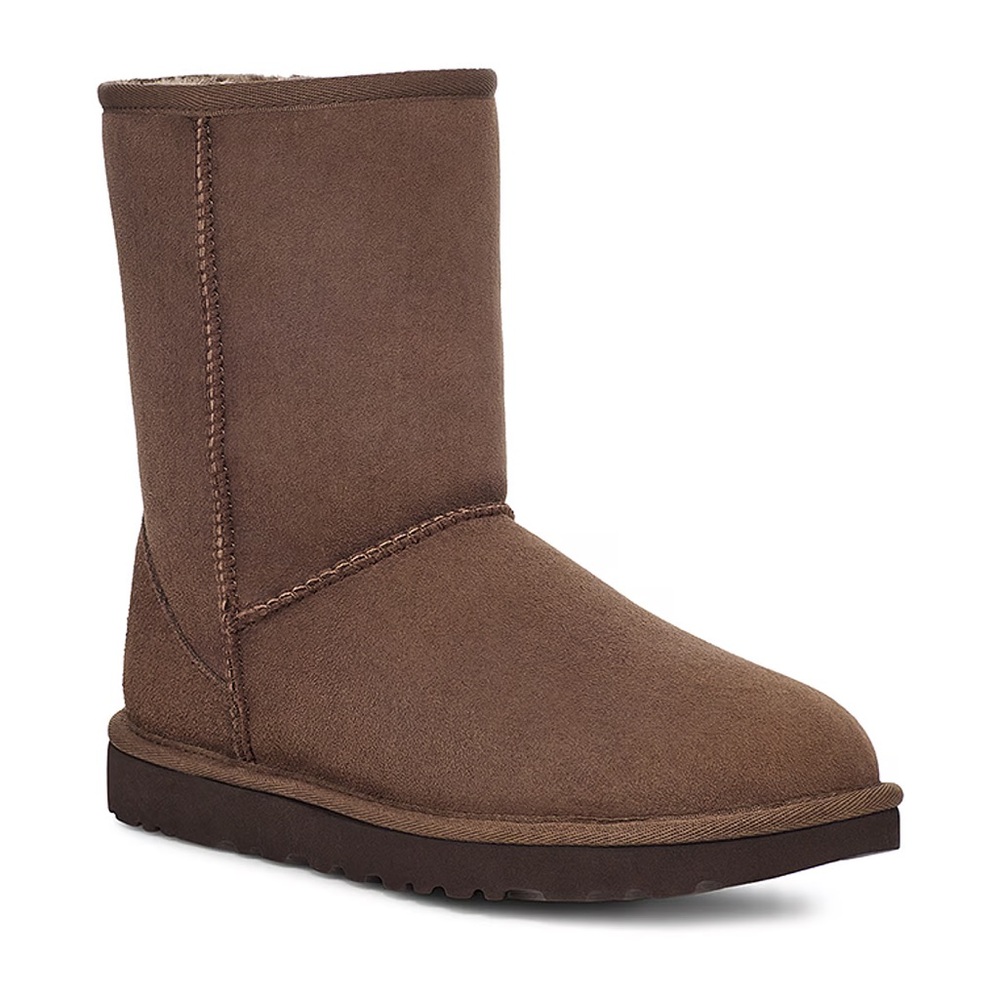 UGG Women’s Classic Short II Sheepskin Boots - Chocolate Brown
